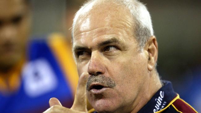 Leigh Matthews was the master motivator. Picture: David Kapernick