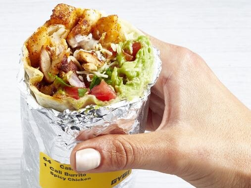 Mr Ribaldone’s recommendation to customers is the Cali burrito. Photo: Supplied