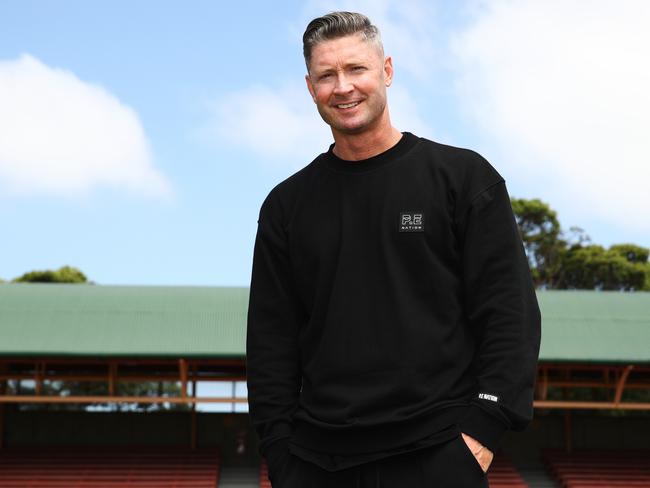 Michael Clarke poses at North Sydney Oval on December 01, 2020 in Sydney, Australia. Picture: Getty