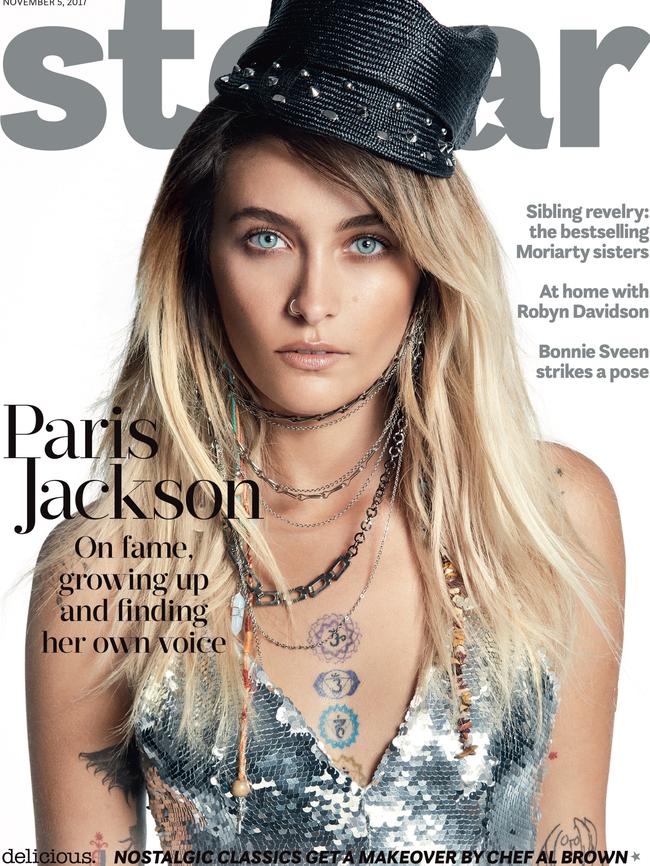 Paris Jackson is on the cover of Stellar.