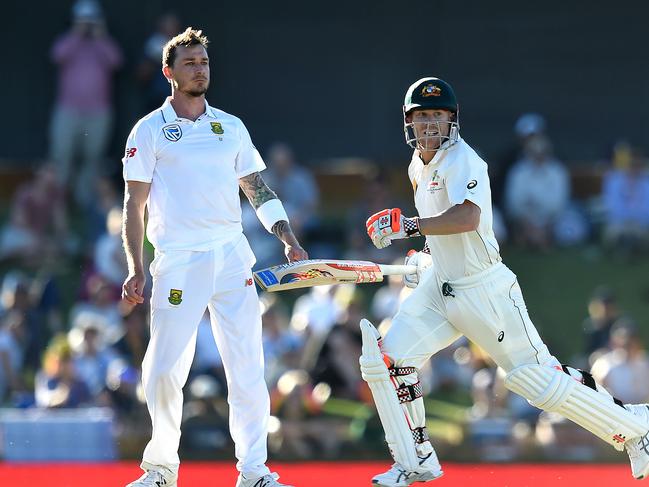 David Warner rates Dale Steyn as his toughest opponent.