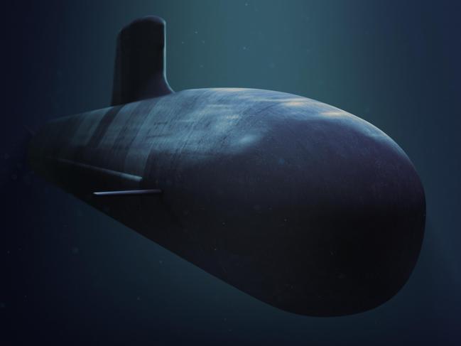 Illustration of the Shortfin Barracuda submarine the French company, DCNS, wants to provide to Australia.