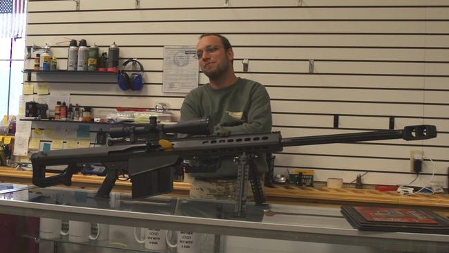 And the crazy weapon that shoots them. Picture: Unplanned America