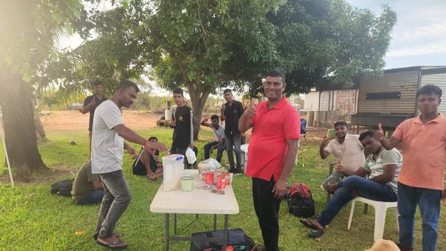 A group of asylum seekers were discovered on the remote Dampier Peninsula north of Broome on Saturday afternoon.