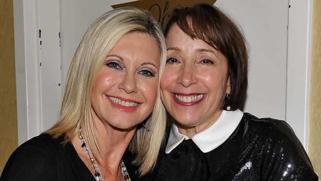 Olivia Newton-John and Didi Conn remained friends after filming Grease in 1978. Picture: David Becker/WireImage