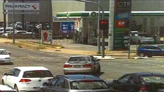 A picture of Annie Smith’s car travelling through the intersection was released by police as part of their investigation into her death. Picture: SA Police