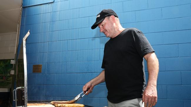 Democracy sausages at Nakara as Territorians cast their votes on May 3, 2025. Picture: Pema Tamang Pakhrin
