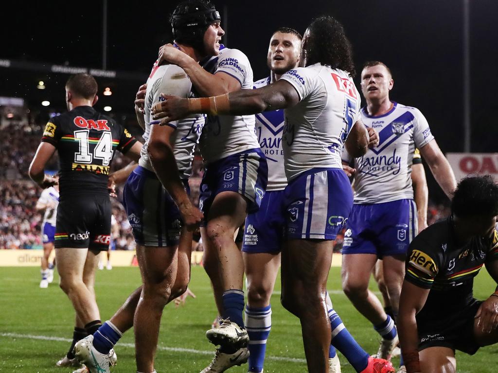 The Bulldogs have been playing some good footy. Picture: Jason McCawley/Getty Images