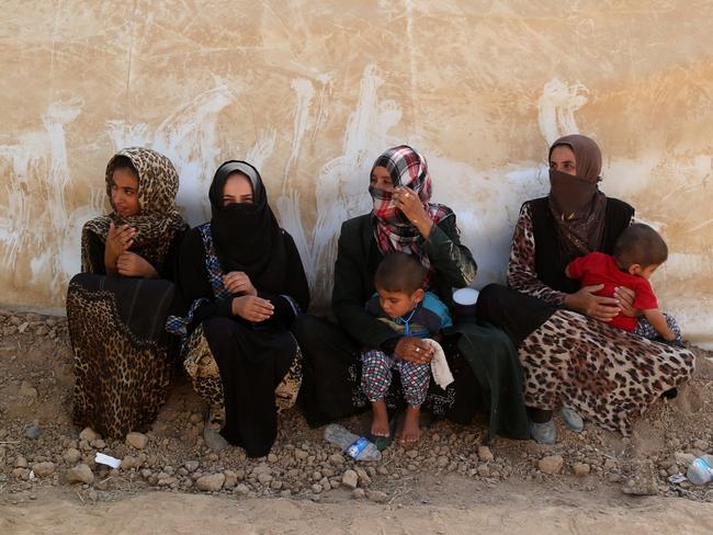 ISIS have now banned women from wearing burkas in security centres in the Iraqi city of Monsul. Picture: Yunus Keles/Anadolu Agency/Getty Images