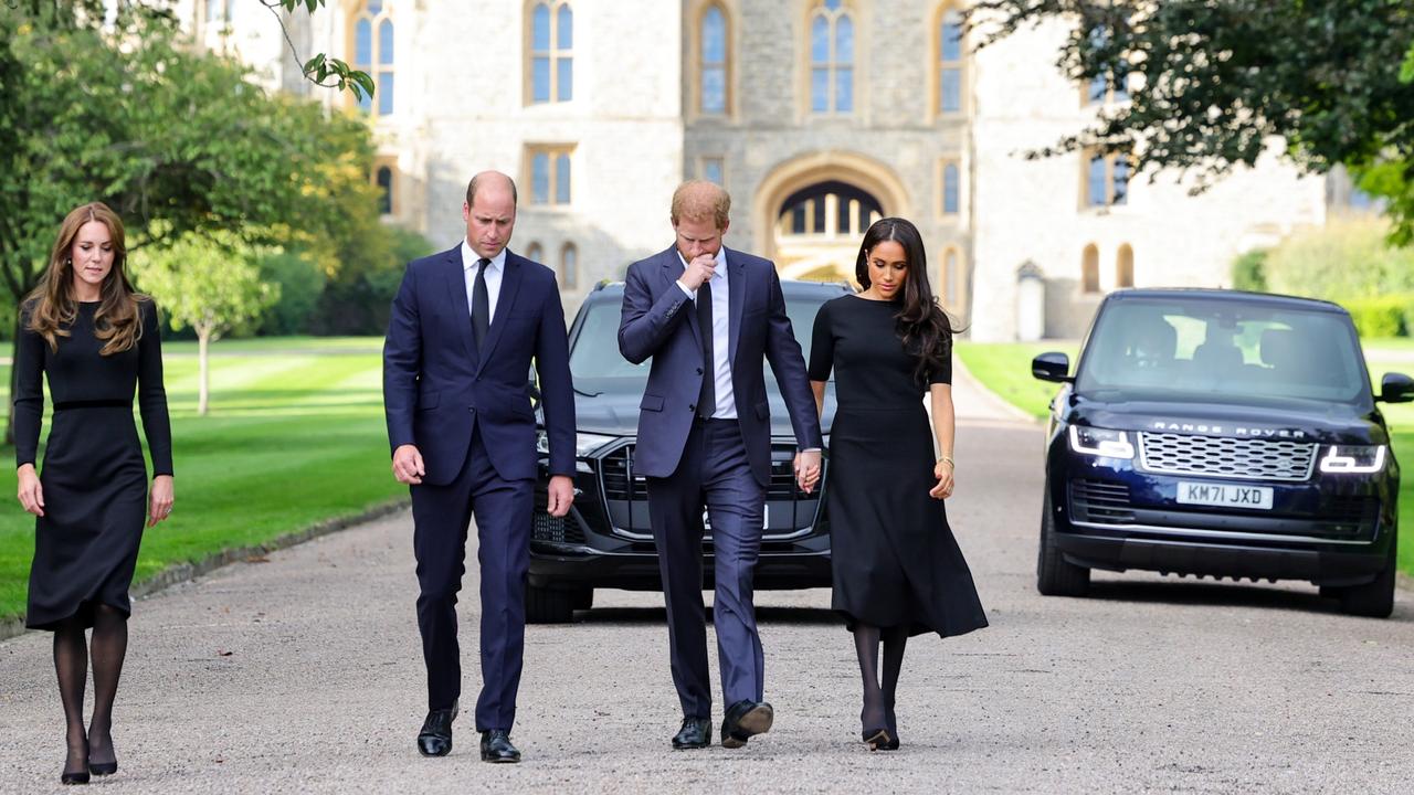 He felt her presence throughout the castle. Picture: Chris Jackson – WPA Pool/Getty Images