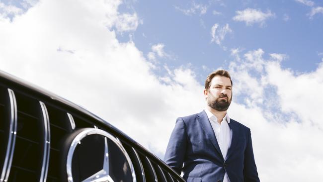 James Voortman, CEO of the Australian Automotive Dealers Association, says the car market was slowing. Picture: Jamila Toderas