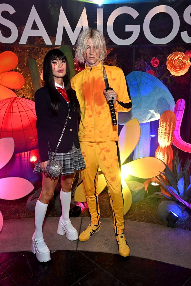 Image credit: Getty ImagesMegan Fox and Machine Gun Kelly as Gogo Yubari and the Bride from Quentin Tarantino's Kill Bill