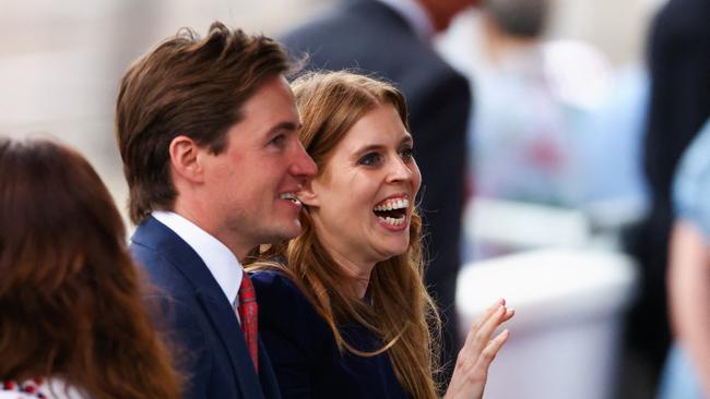 Princess Beatrice and her husband Edoardo Mapelli Mozzi. Picture: Getty