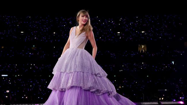 Taylor Swift performs at Melbourne Cricket Ground.