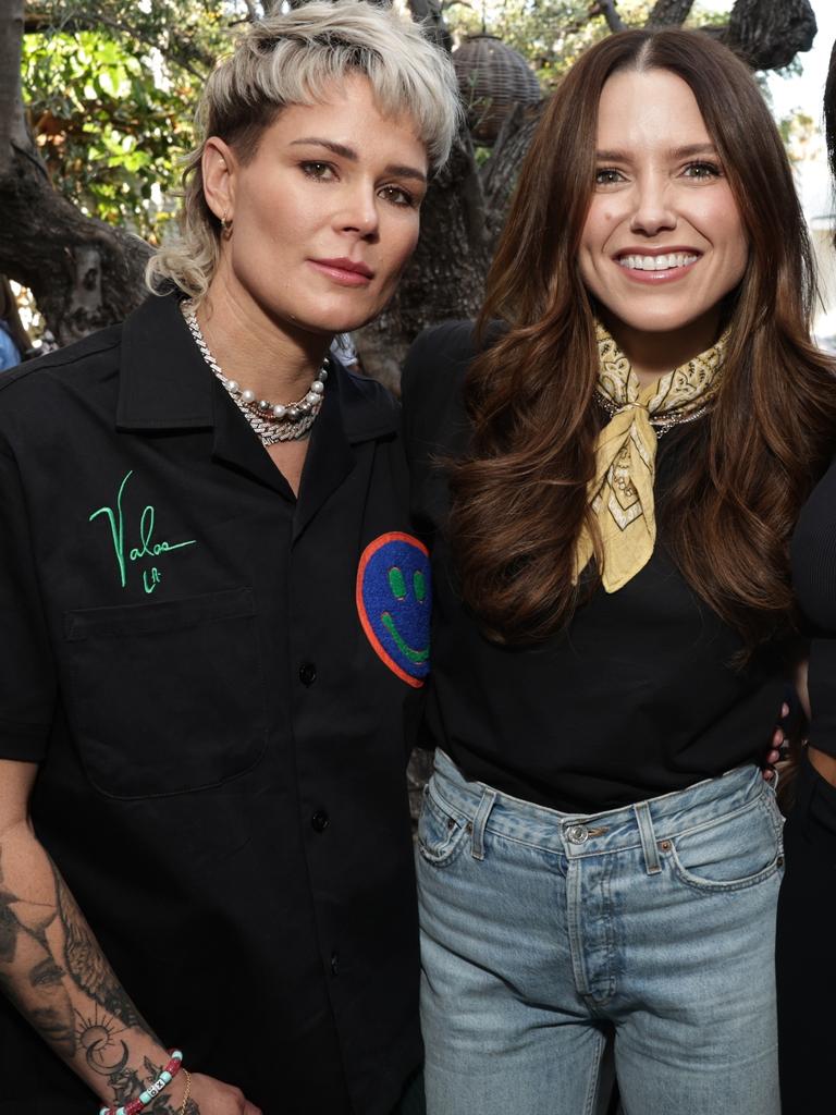 Ashlyn Harris and Sophia Bush are reportedly dating. Picture: Todd Williamson/Peacock via Getty Images