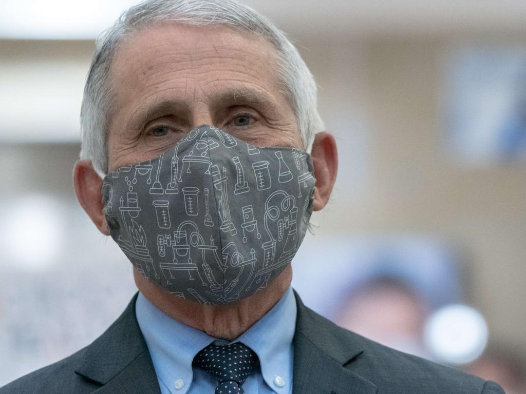 Dr Anthony Fauci says the Delta variant is the “greatest threat” in the fight against coronavirus. Picture: Getty Images/AFP