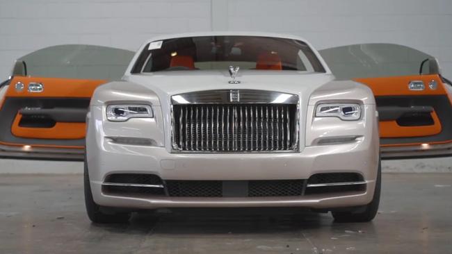 The Rolls Royce Wraith once owned by Michael Gu was recently sold to recoup funds for investors in the collapsed property group, iProsperity.