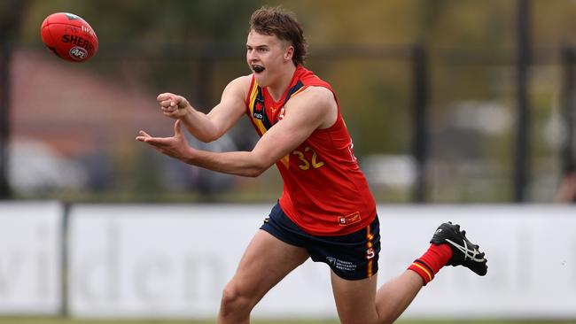 Zac Becker impressed on a tough day for SA defenders. Picture: Paul Kane/Getty Images