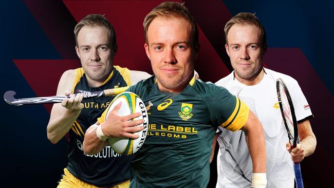 AB de Villiers was good at some other sports ... but not THAT good.