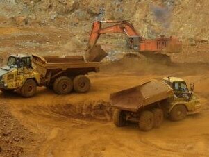One of the nickel mines operating in New Caledonia which could service a potential new refinery in Townsville.