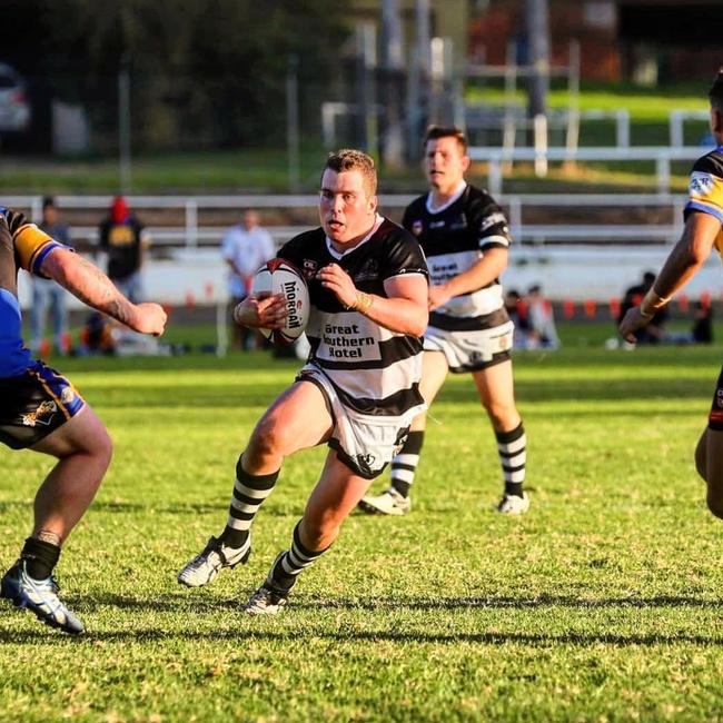 Jack Windley of the Berry Shoalhaven Heads Magpies reserves. Picture: Supplied