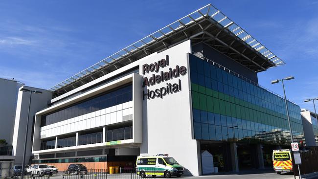 Royal Adelaide Hospital. Picture: AAP