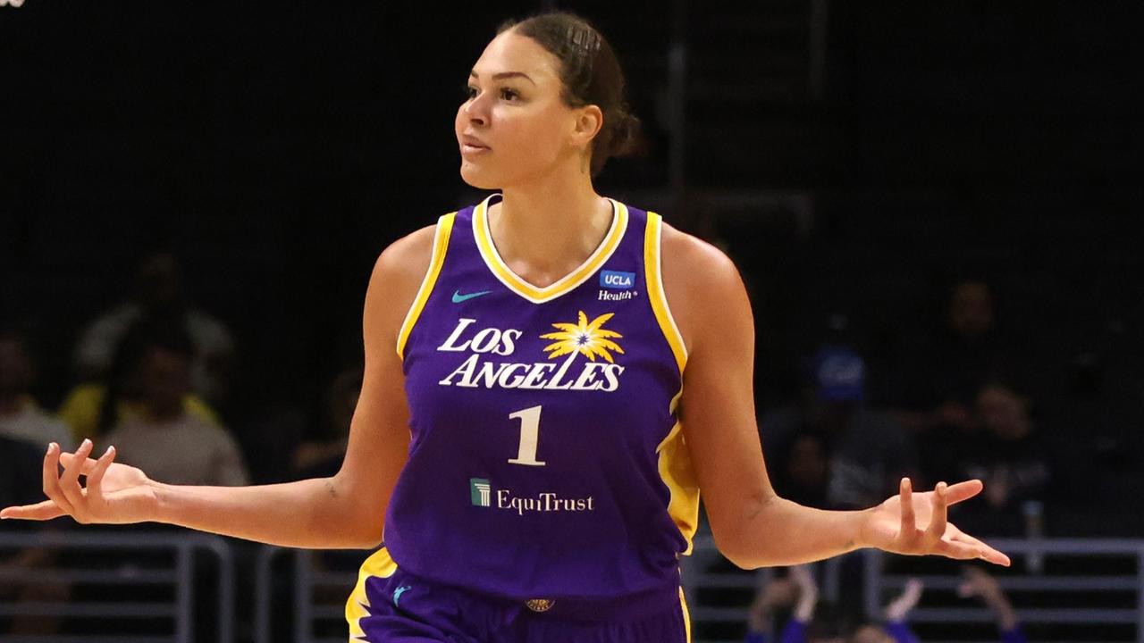 Drama for Australian Opals basketball star Liz Cambage as WNBA team Los  Angeles Sparks DUMPS her