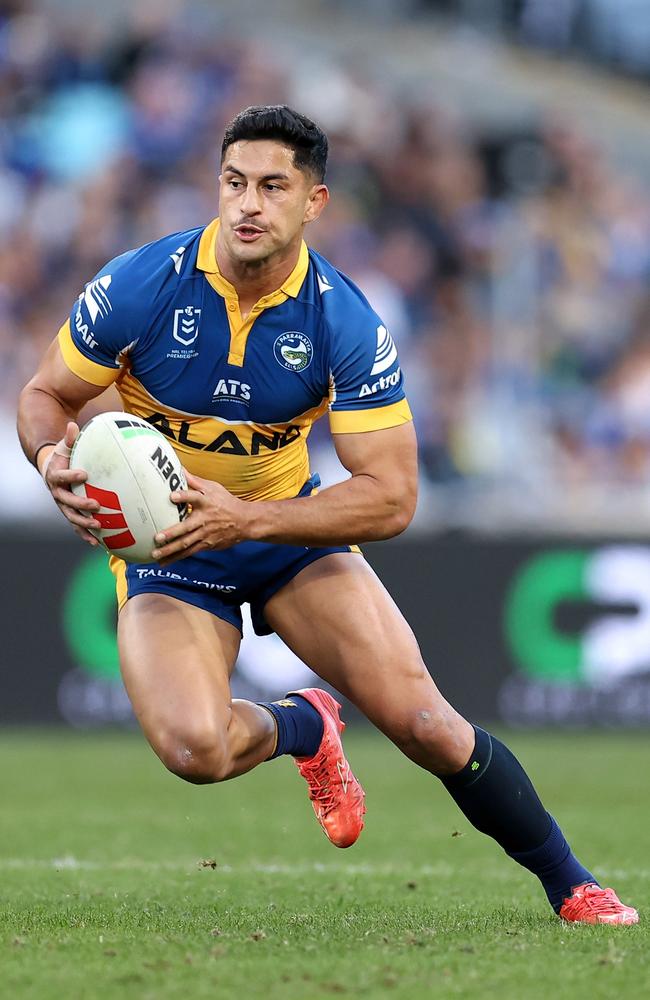 Dylan Brown has player options he could exercise to leave the Eels. Picture: Getty Images