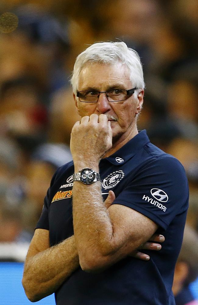 Carlton coach Mick Malthouse. Picture: Wayne Ludbey