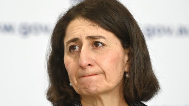 Premier Gladys Berejiklian said NSW was in ‘a war’ with the virus to an extent not seen before. Picture: NCA NewsWire/Jeremy Piper