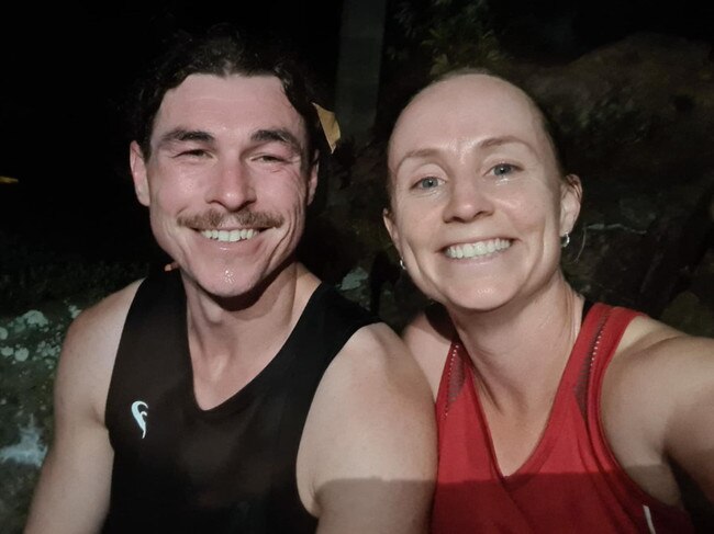 Rockhampton Grammar staff members Amy Mill and Tom Orford ran more than 160km in 10 days to raise funds for homelessness charity, We Are Mobilise.