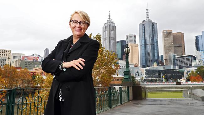 Melbourne Lord Mayor Sally Capp. Picture: Aaron Francis