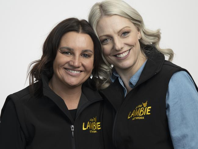 Senator Jacqui Lambie with Braddon Federal Election candidate Sophie Lehmann