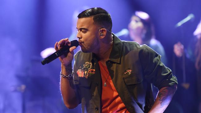 Guy Sebastian thinks voters should side with those who support the arts. Picture: Josie Hayden