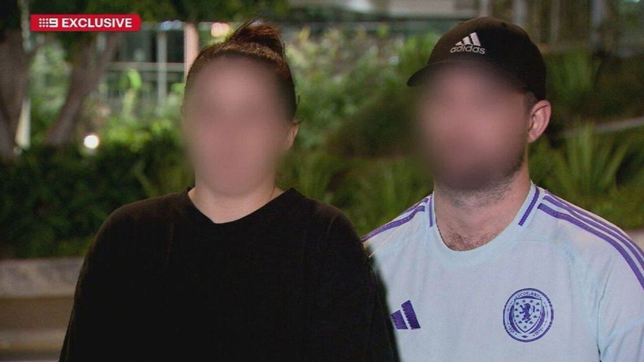 The baby’s mother is ‘traumatised’ following the alleged attack. Picture: Nine News