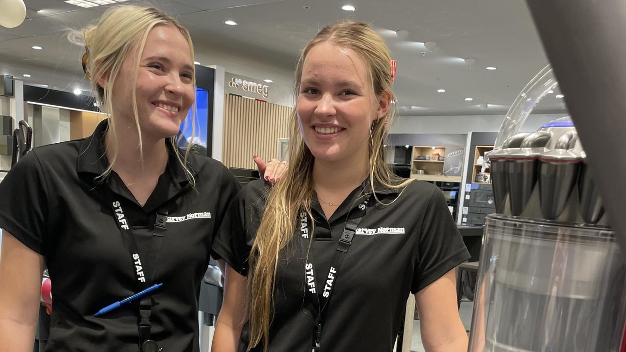 Harvey Norman small appliances proprietor Kasey Warecke said the team there were expecting queues outside the store at opening time, with “ridiculous price points” for Boxing Day only on a selection of items across the store.