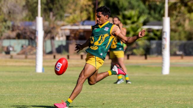 Pioneer's Ethan Liddle in full flight. Picture: Charlie Lowson