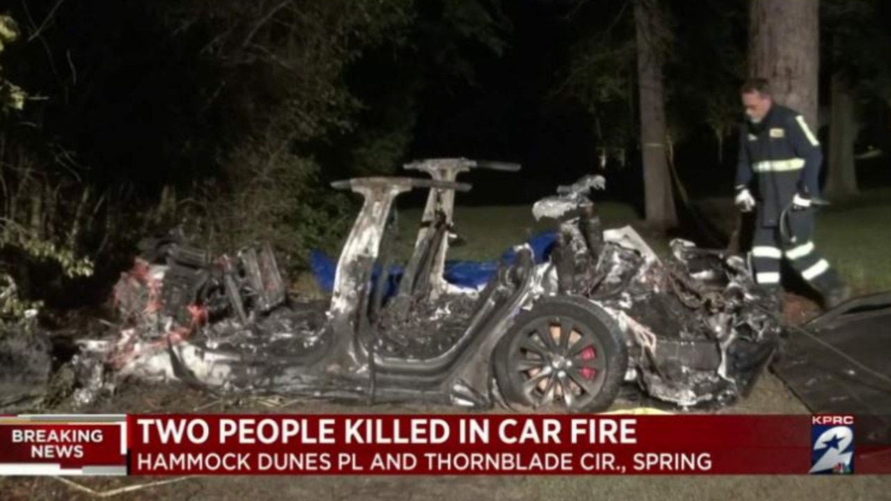 Tesla On Autopilot Crashes Into Tree And Catches Alight, Two Dead ...