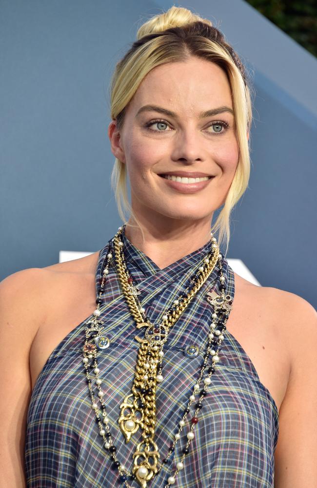 Margot’s natural beauty shines through. Picture: Gregg DeGuire/Getty Images for Turner