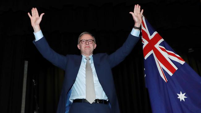 A raft of highly unionised work sites have noticed a change in the industrial climate since Anthony Albanese’s election win. Picture: John Feder/The Australian