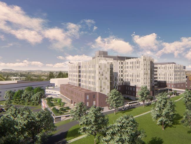 Campbelltown Hospital redevelopment artist impressions.