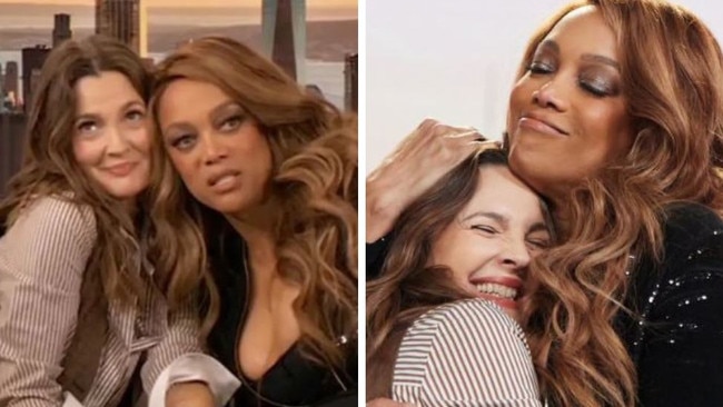 Drew Barrymore and Tyra Banks confess to makeout session