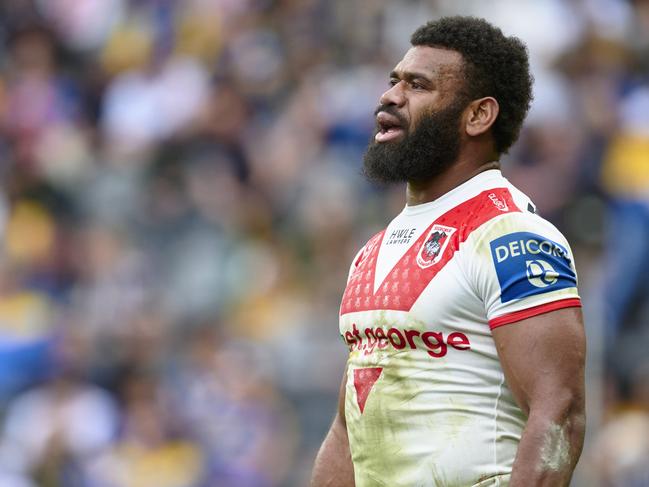 The Bulldogs were offered Dragons winger Mikaele Ravalawa as part of a potential trade for Addo-Carr. Picture: Getty Images