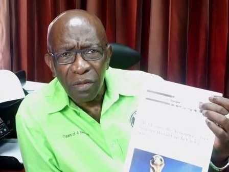 Jack Warner, the disgraced former FIFA vice-president who ran football in the Caribbean and North America.