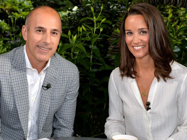 TODAY -- (l-r) Matt Lauer sits down with Pippa Middleton in her first-ever television interview -- (Photo by: Anthony Harvey/NBC/NBC Newswire/NBCUniversal via Getty Images)