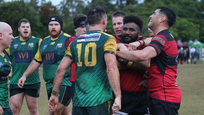 Griffith University Colleges Knights v Surfers Paradise Dolphins faced off in the 2022 GCDRU first grade grand final. Picture: Mike Batterham