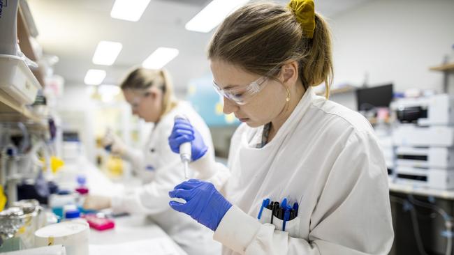 Potential COVID-19 vaccines are entering an important new phase of testing. Picture: The University of Queensland