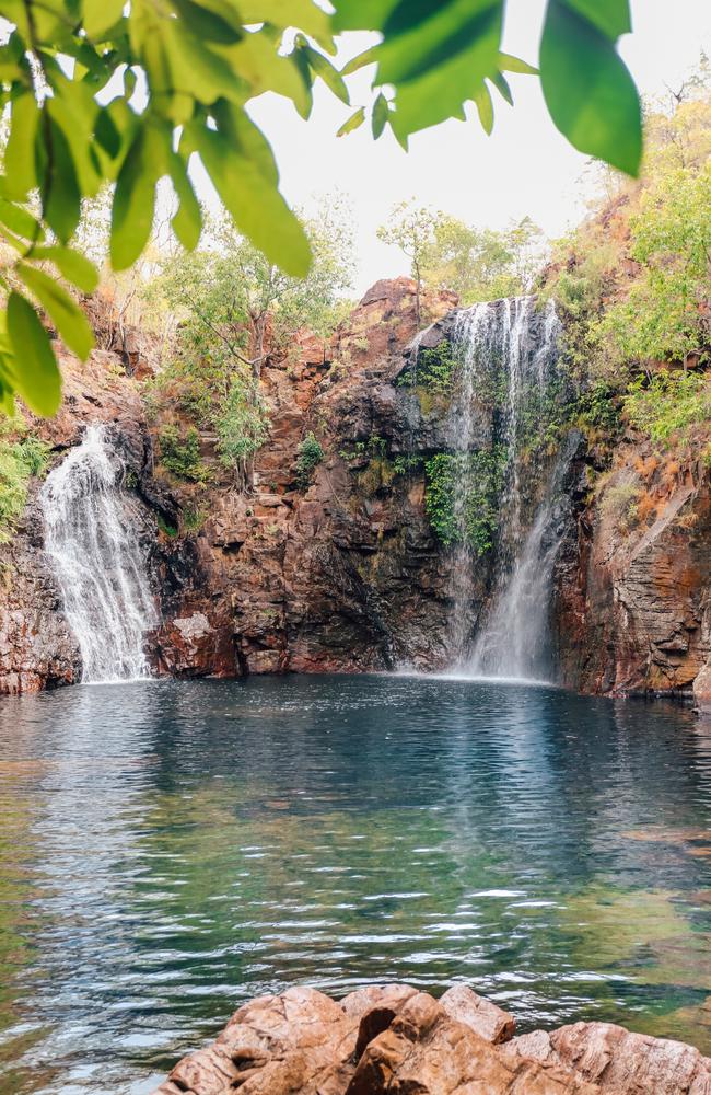 Florence Falls is just one of Litchfield’s many of waterfalls and swimming spots open during the dry season. Picture: Supplied