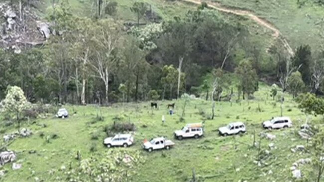 The search continues at Tansey for missing man Robert Weber Pictures: Ch 7 Sunshine Coast