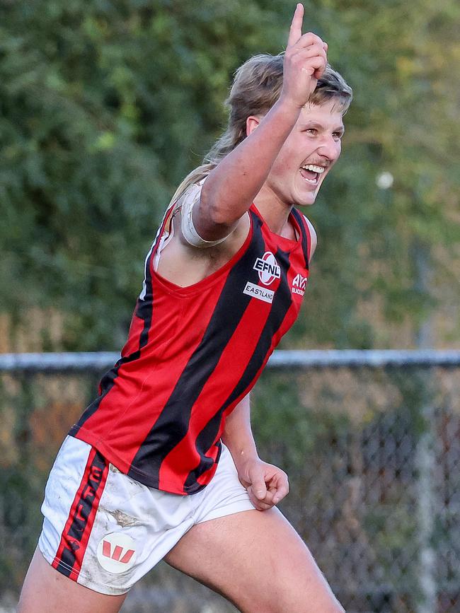 EFL: Charlie Oglethorpe celebrates a goal for Blackburn. Picture: George Salpigtidis